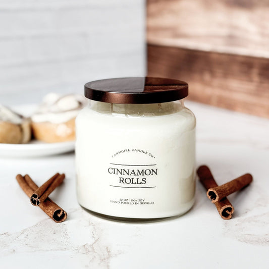 Cinnamon Rolls - 22oz Double Wick Soy Candle