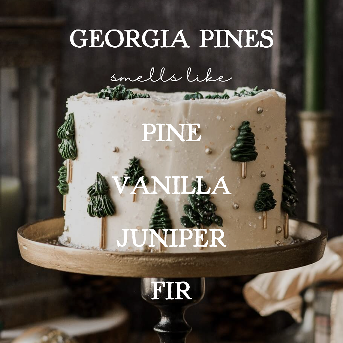 Georgia Pines - 8oz Soy Mason Jar Candle