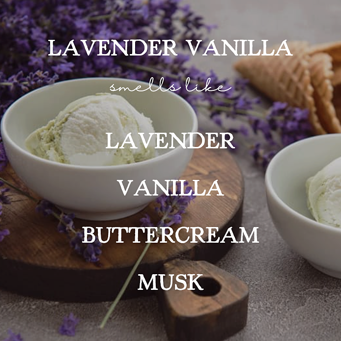 Lavender Vanilla - 16oz Soy Mason Jar Candle