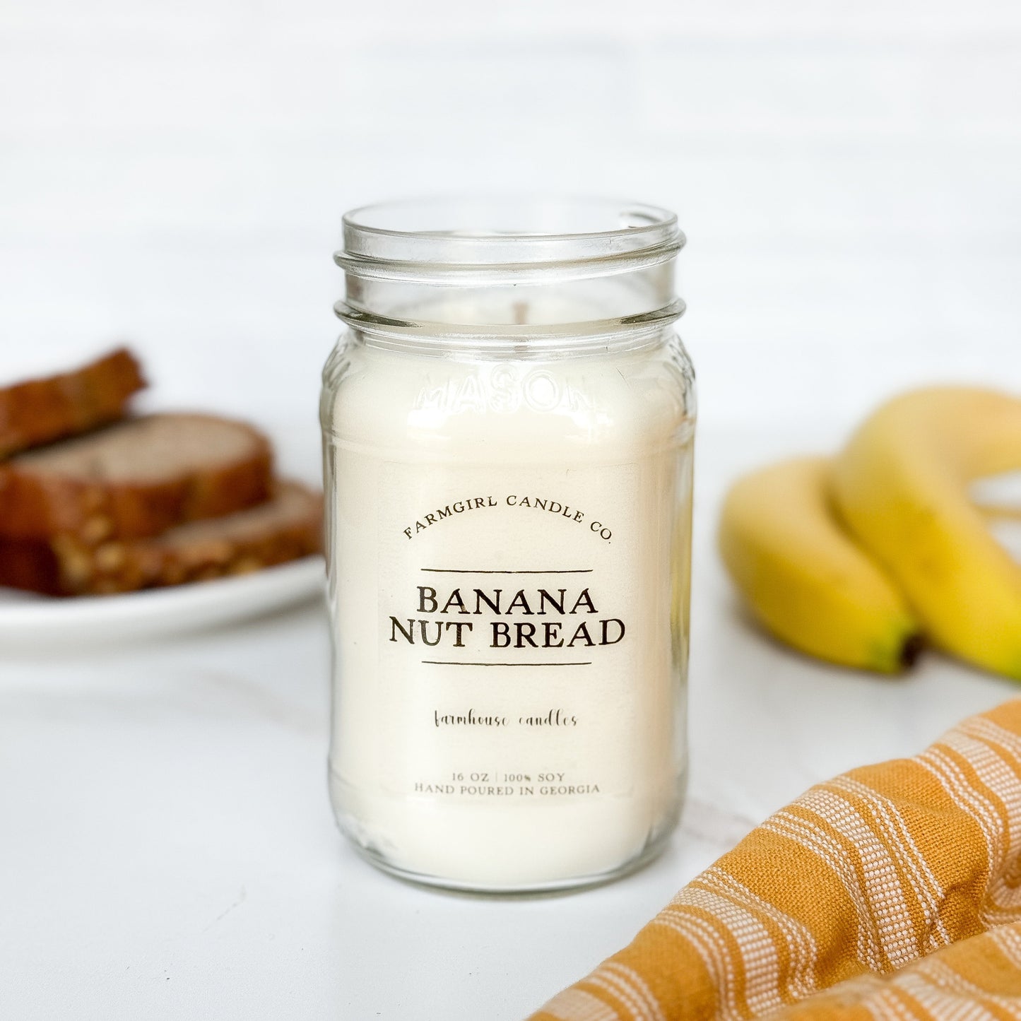 Banana Nut Bread 8oz Candle