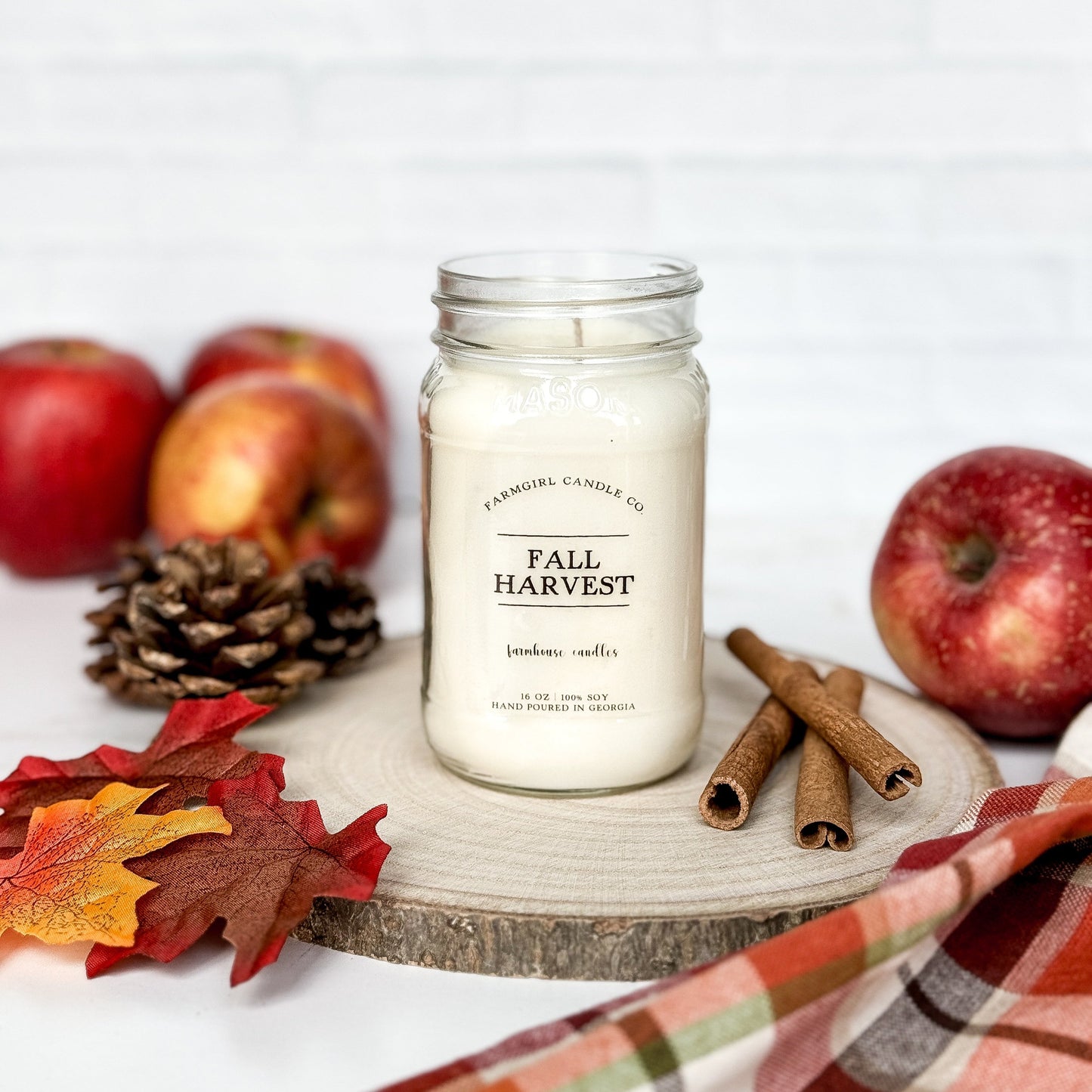 Fall Harvest 8oz Candle