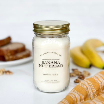 Banana Nut Bread 16oz Candle