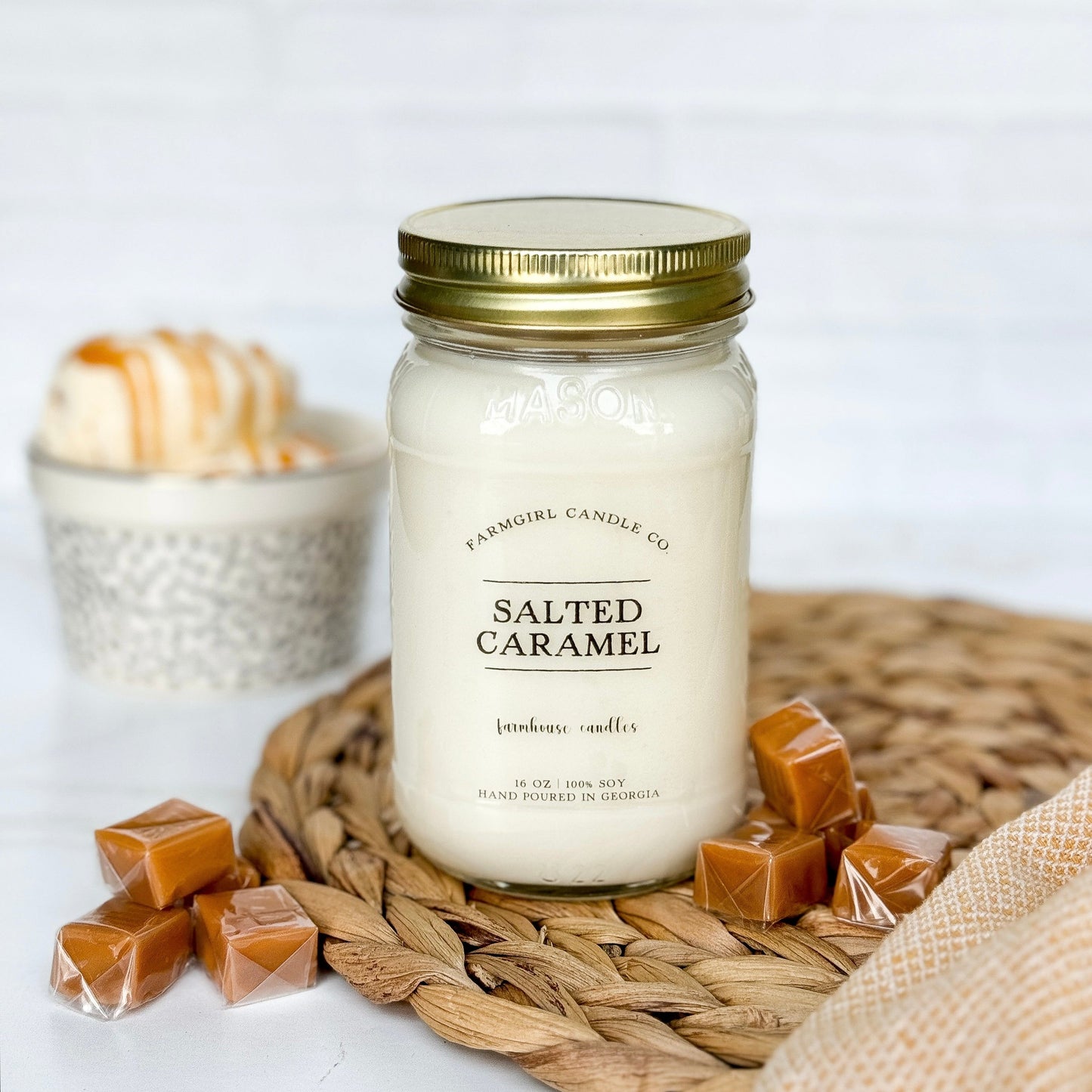 Salted Caramel 16oz Candle