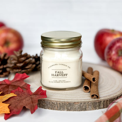 Fall Harvest 8oz Candle