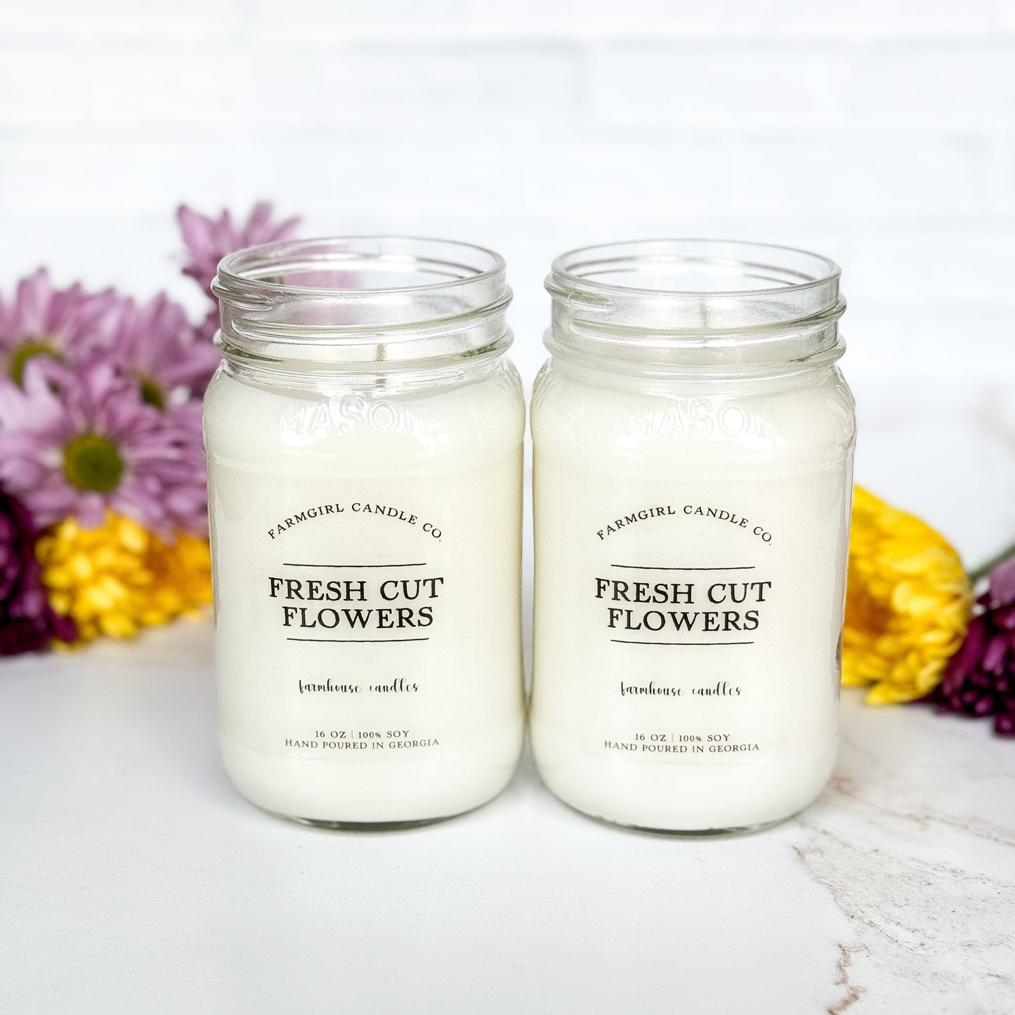 Fresh Cut Flowers 16oz Candle