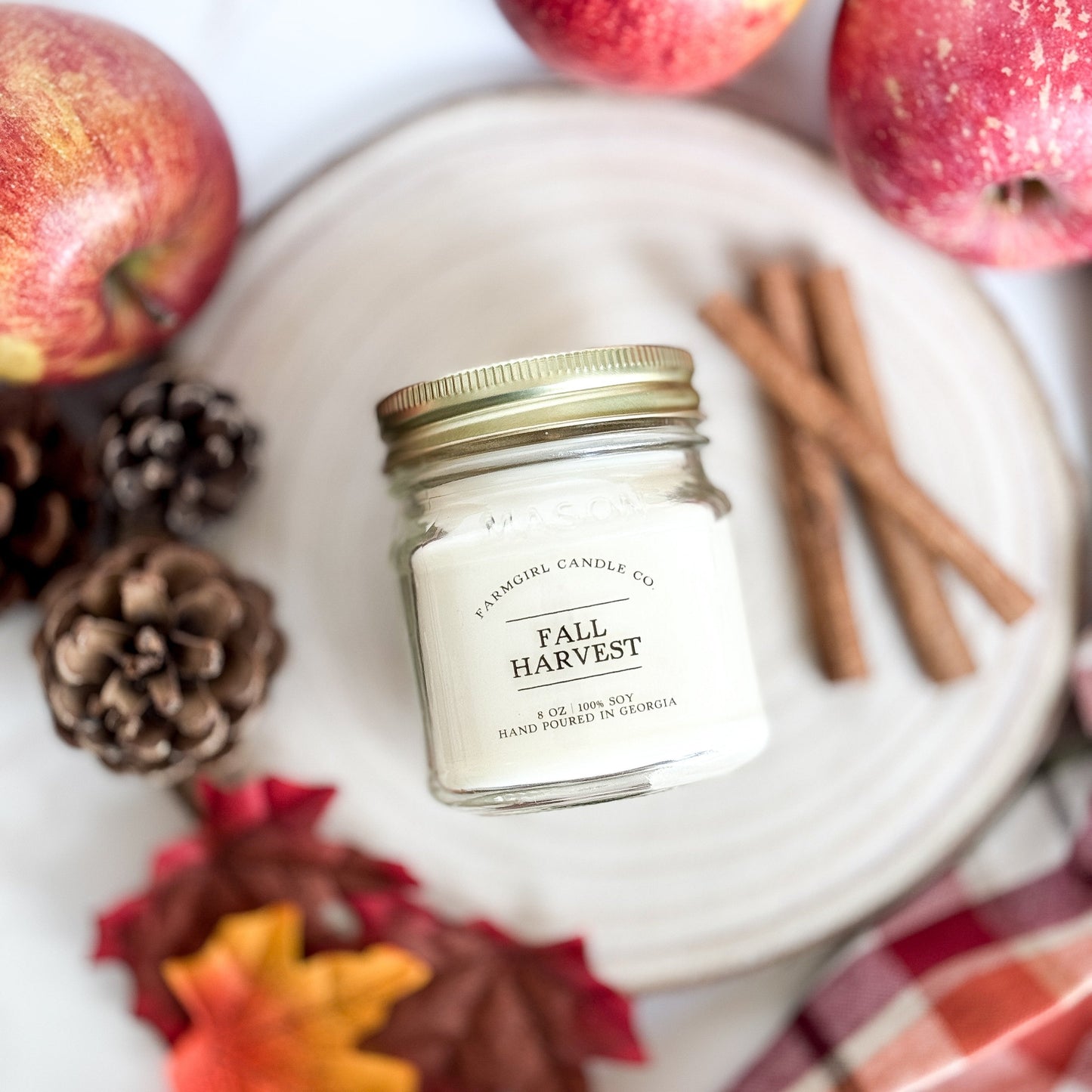 Fall Harvest 8oz Candle