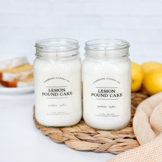 Lemon Pound Cake Candle Bundle