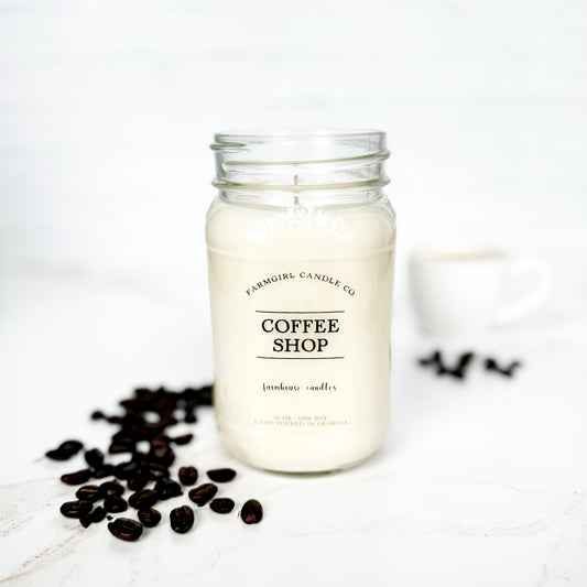 Coffee Shop 16oz Candle