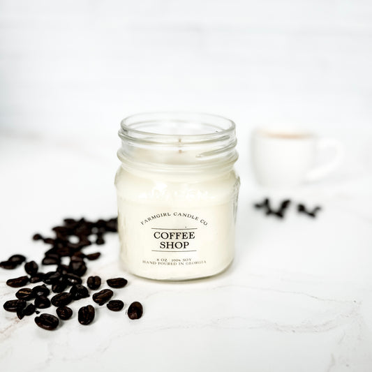 Coffee Shop 8oz Candle