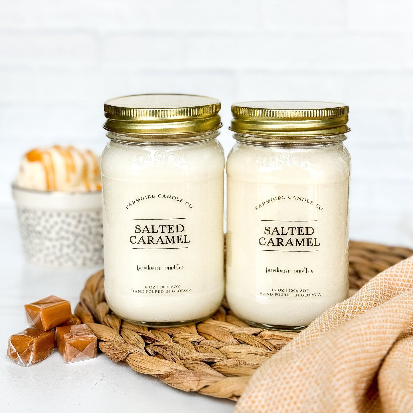 Salted Caramel 16oz Candle