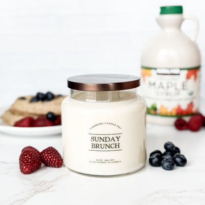 Sunday Brunch - 22oz Double Wick Soy Candle