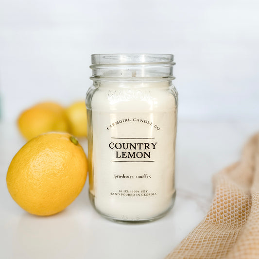 Country Lemon 16oz Candle