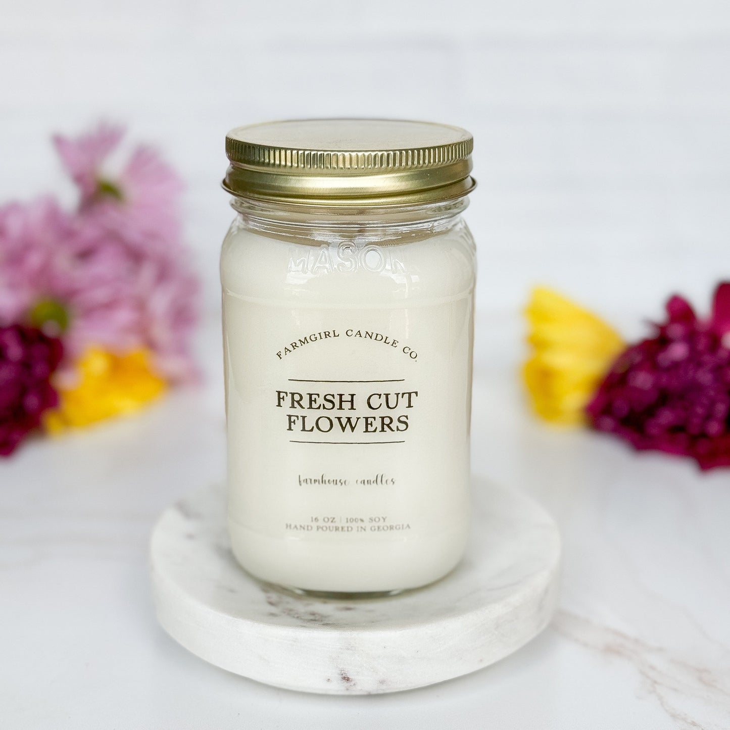 Fresh Cut Flowers 16oz Candle