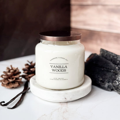 Vanilla Woods - 22oz Double Wick Soy Candle