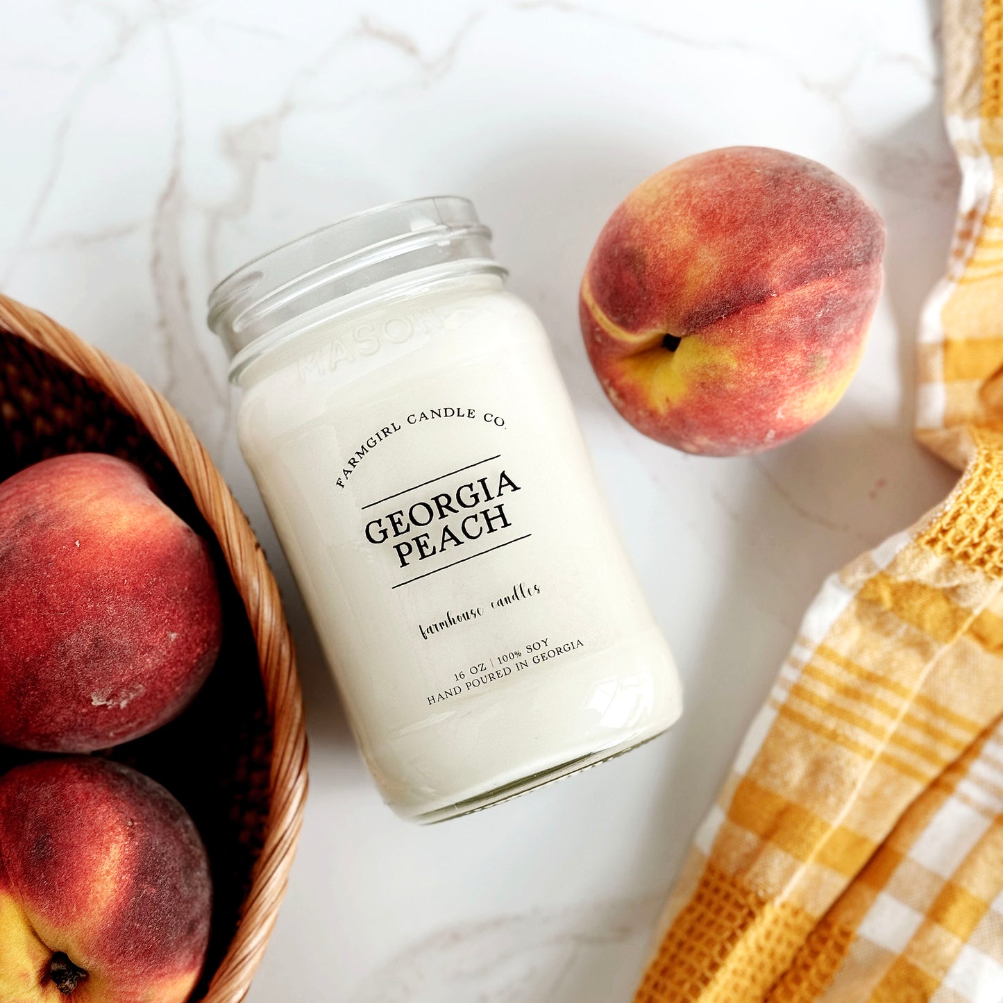 Georgia Peach 8oz Candle