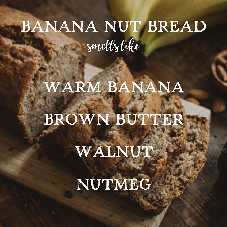 Banana Nut Bread 8oz Candle