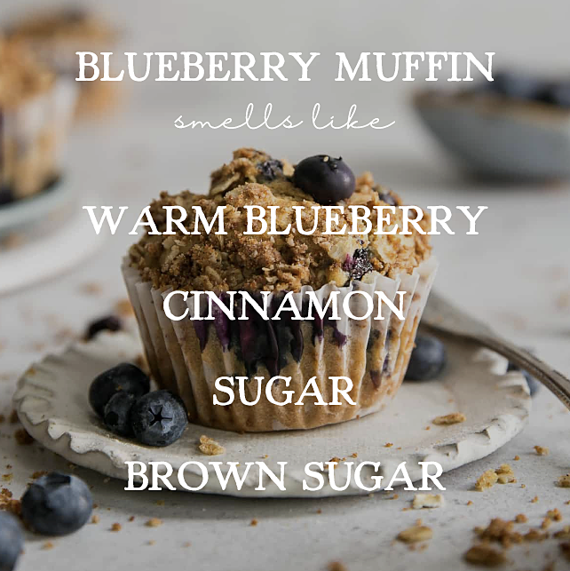 Blueberry Muffin - 16oz Soy Mason Jar Candle