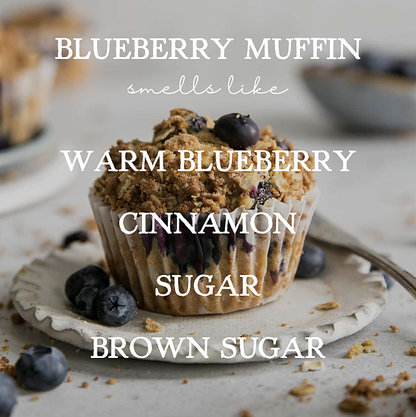 Blueberry Muffin - 16oz Soy Mason Jar Candle