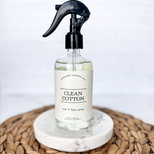 Clean Cotton - 8oz Room Spray