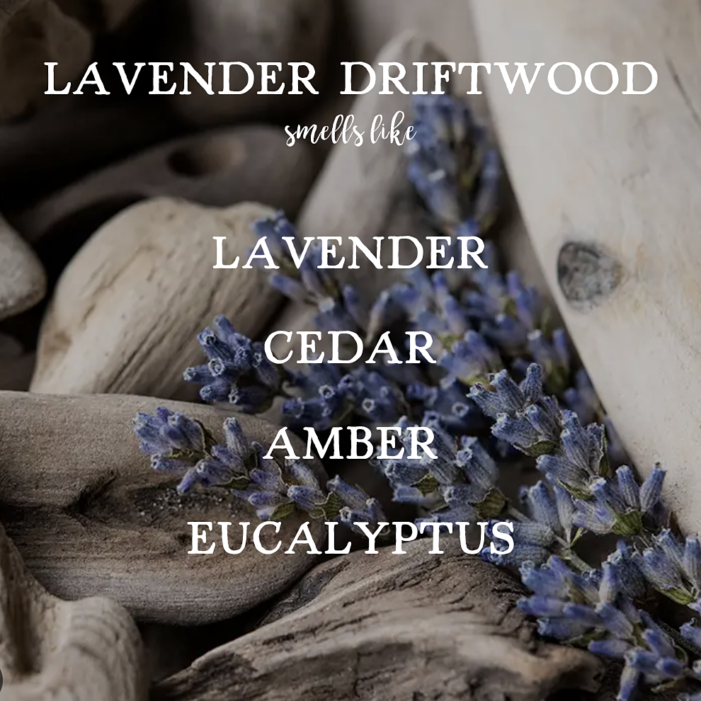 Lavender Driftwood 16oz Candle