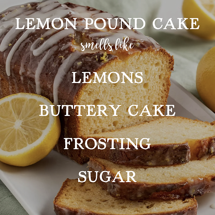 Lemon Pound Cake 16oz Candle