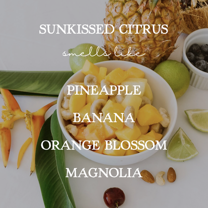 Sunkissed Citrus - 16oz Soy Mason Jar Candle